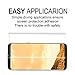 XKAUDIE DWC004 Galaxy S8 Plus Tempered Glass Screen Protector, 9H Hardness [Ultra Clear] No Foam [Scratch] [for] Samusung Galaxy S8 Plus Clear