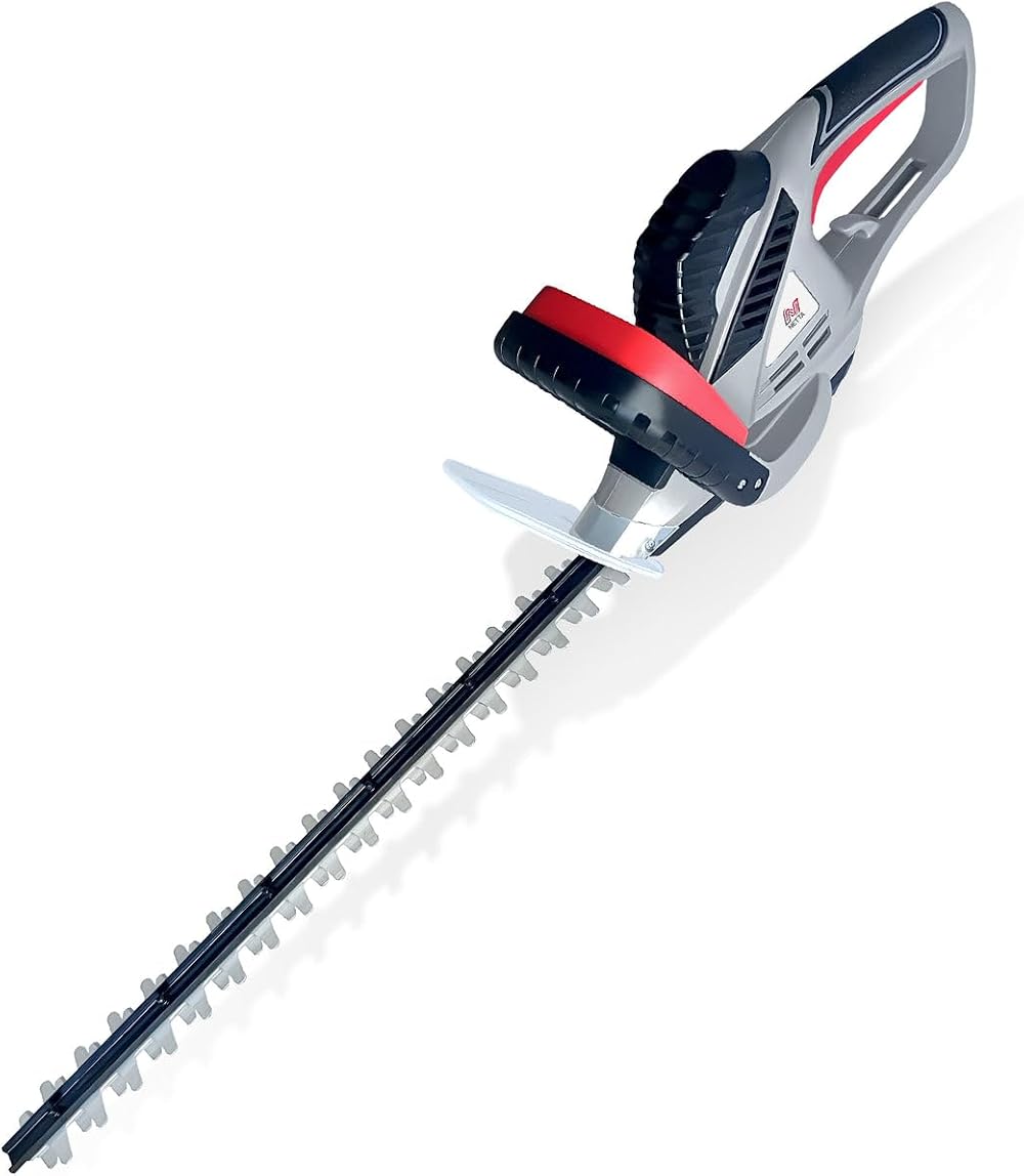 NETTA 600W Corded Hedge Trimmer with 55cm Diamond Blade 16mm Opening