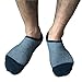No Show Socks Men 6 Pairs Cotton Mens Casual Non-Slip Low Cut Ankle Socks Size 6-12