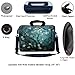 Meffort Inc 17 17.3 inch Neoprene Laptop Bag Sleeve with Extra Side Pocket, Soft Carrying Handle & Removable Shoulder Strap for 16