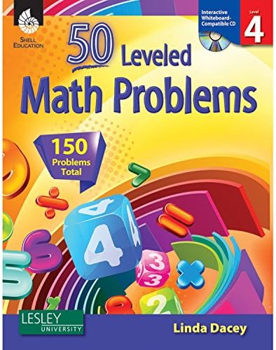 50 Leveled Math Problems Level 4 ebook