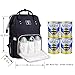 Diaper Bag Backpack,Multifunction Travel Nappy Bag Maternity Baby Bag,Black