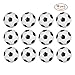 Sunfung Table Soccer Foosballs Replacement Balls Mini Black and White 36mm Official Foosball 12 Pack