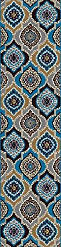 Modern Area Rugs Blue Hallway Runner Rug 2x7 Runner Rugs for Hallway 2x8