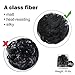 BARSDAR Messy Hair Bun Extensions Hairpiece for Women Updo Scrunchie Hair Piece (M2-33# Darkest Brown mix Dark Auburn)