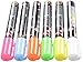 FlashingBoards Marker Pen Multicolor Set for LED Menu Boards, 6_Six Color