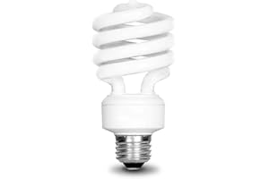 EcoSmart 100W Equivalent Daylight (5000K) Spiral CFL Light Bulb (4-Pack)