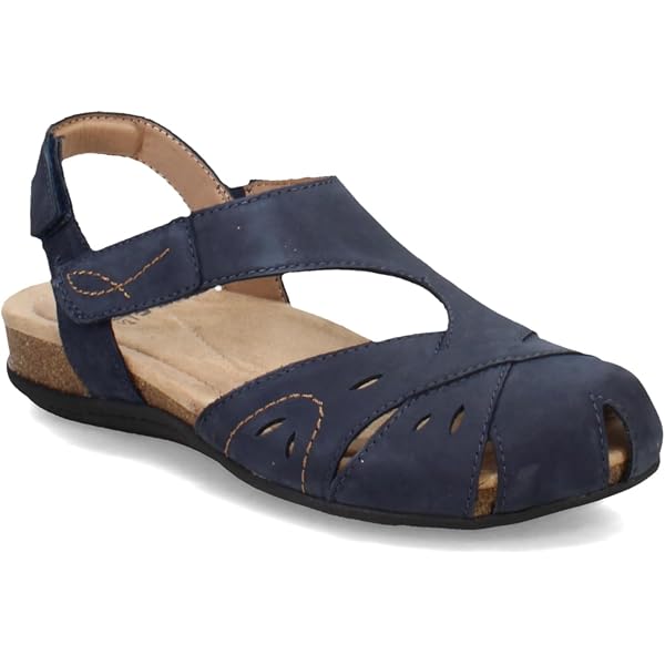 Aravon Women’s Power Comfort S Strap Sandal – Flat Adjustable Sandals With Cushioned Footbed
