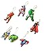 AVIRGO 7 pcs Zipper Pull Charms for Jacket Backpack Bag Pendant Set # 12-2