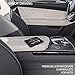 Basenor Registration Insurance Card Holder Slim Leather Car Document Holder for Auto Insurance Registration, Driver License with Magnetic Closure Black