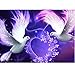5D Diamond Painting Full Drill,Lavany DIY 5D Diamond Embroidery Rhinestone Pasted Paint By Number Kits Home Decor,Stamped Cross Stitch Kits,Love Bird (B)