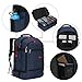 Hynes Eagle Travel Backpack 40L Flight Approved Carry on Backpack Blue 2017