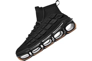 LZDZN Mens Boots For Men Chelsea Shoes High Top Sneakers Men's Brown White Black Size Man Shoe Casual Fashion Sneaker