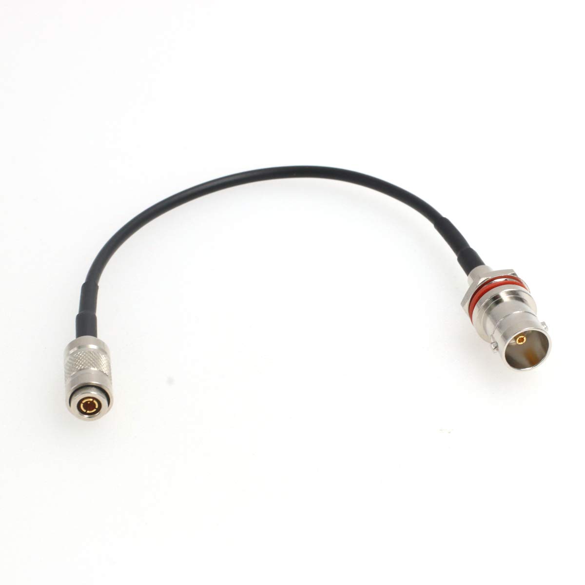 SZRMCC DIN1.0/2.3 Male to BNC Female RG179 75ohm HD SDI Cable for Blackmagic HyperDeck (Straight, 30cm)