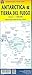 Antarctica & Tierra del Fuego Travel Reference Map 1:7M / 1:750K