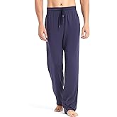 Idtswch 32/34/36/38 Long Inseam Men's Tall Extra Long Pajama Pants,Lounge Jogger Yoga Pants,Sleepwear with Pockets for Men