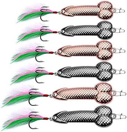 GuaziV 5pcs/lot Spoon Fishing Lures Fishing Spoons Feather Treble Hooks Trout Bass Walleyes Spinner Baits 3g 7g 11g 15g 21g 28g 36g
