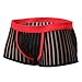 Astarin Mens Sheer Mesh Bikini Boxer Briefs Underwear Shorts