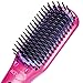 ACEVIVI 2 in 1 Ionic Hair Straightening Brush, Ceramic Heating Straightening Irons Brush with MCH heating technology and Auto Temperature Lock, Anti-scald Patented Design Pink