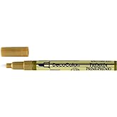 Marvy Uchida DecoColor Premium Fine Tip Marker Gold