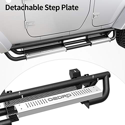 OEDRO Running Boards, Drop Side Steps Compatible with 20072018 Jeep