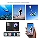 Campark Action Camera 4K WIFI Ultra HD Sports Cam Underwater Waterproof 30M 170°Wide-angle Lens with Remote Control 2 Recharge Batteries and Mounting Accessories Kit