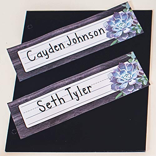 Simply Stylish Succulent Nameplates - Thumbnail 2
