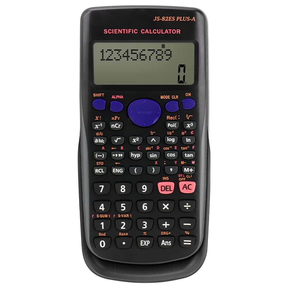 Scientific Calculator, Electronic Calculator 240 Functions 2-Line 10+2 Digits Engineering Scientific Calculator- Suitable for School Students, Teachers and Business Use