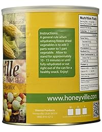 liofiliza Vegetable Mix   1.5 Libra puede