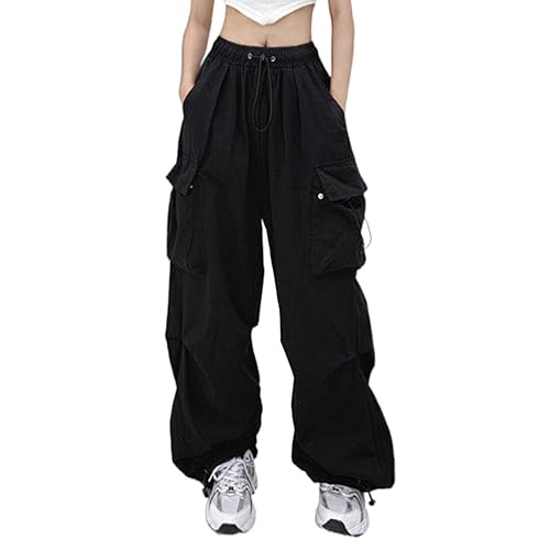 Baggy Jeans Y3 Harajuku Harajuku Black Cargo Pants Baggy, High