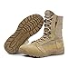 IODSON Men's Ultralight Combat Boots, Breathable Military Boots, Special Force Training Shoes, Shock-Absorbing Tactical Boots (10D(M) US, Beige)