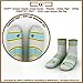 ZOM Unisex Classic Dress Socks with No-Loss Snap,7 Pair for All Week Use-Weekly Ankle High-White 10-13) Fit (6-12.5)