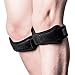 2 Pack Silicone Patella Knee Straps,with Anti-Slip Lining & Breathable Holes, Fully Adjustable Brace/Band for Pain Relief, Running, Jumpers Knee, Hiking, Basketball, Volleyball, Tendonitis, Arthritis