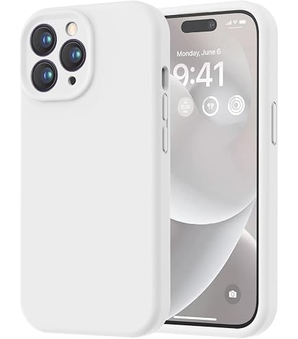 Amazon.com: JETech Silicone Case for iPhone 14 Pro Max, White