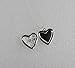 1 Piece Heart Locket Pendant Sterling Silver Plated Necklace Jewelry 24inch