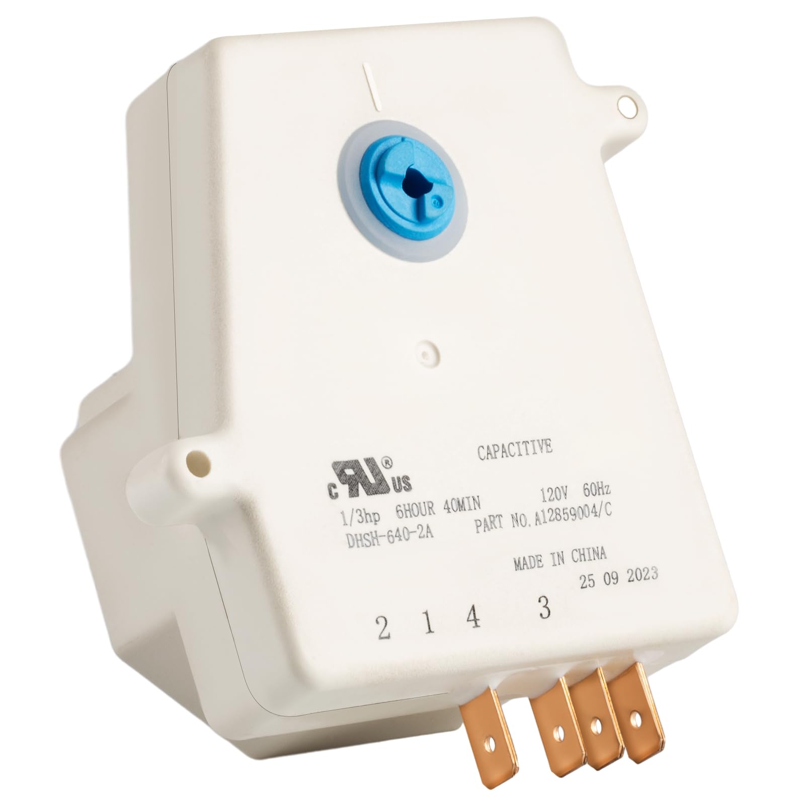 Photo 1 of 5304526183 Refrigerator Defrost Timer Compatible with Frigidaire WhiteWestinghouse, Replacement Part 5304522331 4960382 AP7014390 PS16227343 EAP16227343