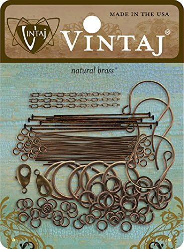 100 + Piece Jewelry Findings Set Assortment Sampler BONUS EXTRA 10 Headpins. Eye Pins, Head Pins, Ear Wires, Jump Rings, Lobster Claws &amp; Chain! SP002R