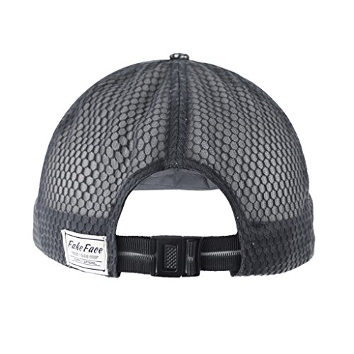 image for Fakeface Womens Mens Quick Drying Mesh Baseball Cap Summer Cool Breath