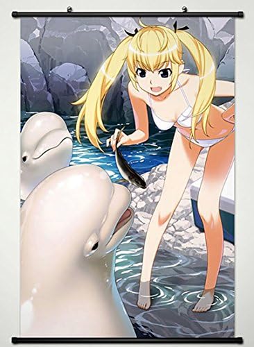 Wall Scroll Poster Fabric Painting For Anime Grisaia no Kajitsu Michiru Matsushima 005 S