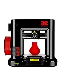 XYZprinting da Vinci Mini Impresora 3D inalámbrica ~ 6"x6"x6" Volumen incorporado (Incluye: 10.58 oz Filamento PLA Diseño 3D eBook, Herramientas de mantenimiento, XYZmaker Cad 3D Software, Caja de plástico, PLA Tough PLA PETG), negro, Negro