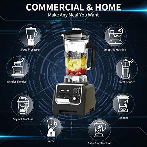 Professional Commercial Countertop Blender, Blenders for Kitchen 68