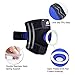Knee Brace Support, Meniscus Tear Arthritis Adjustable Compression for ACL Fitness Women and Men, Non-slip Open Patella Stabilizer, Comfortable Neoprene Knee Support Sleeve, Spring Support All Sports