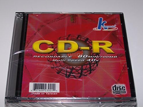 Khypermedia Cdr-8040X 40X Write-Once Recordable Cds For Data