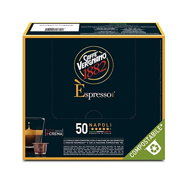 €12.90 Caffè Vergnano 1882 Èspresso Capsule Caffè Compatibili Nespresso