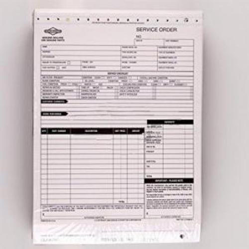 Briggs & Stratton 273188 Repair Order with Laminated Tag