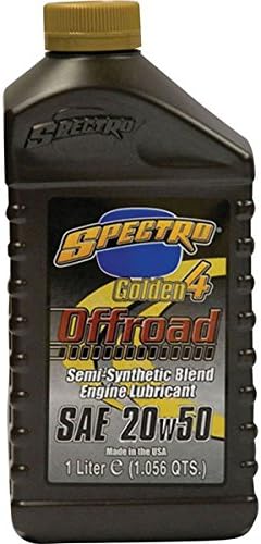 Spectro Golden 4 20W50 Semi Synthetic Oil Motorcycle Oils/Chemicals