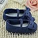 DZT1968® Baby Girl Soft Sole Denim Colth Shoes Prewalker with Bowknot (0~6 Months Baby)