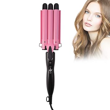 Amazon Com Ceramic Waver Three Barrels Triple Pipe Hair Curling