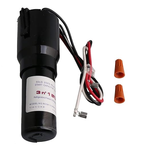 115 V Número de pieza RCO410 Start Kit 3 en 1 estado sólido Replay Overload Condensador