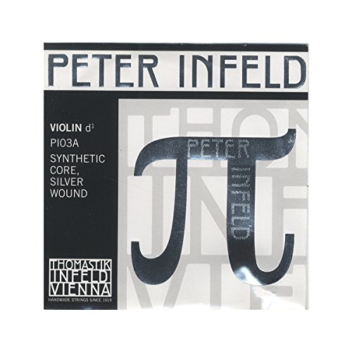 Thomastik-Infeld PI103A Violin Strings, Single D String, PI03A, 4/4 Size, Synthetic Core, Silver Wound
